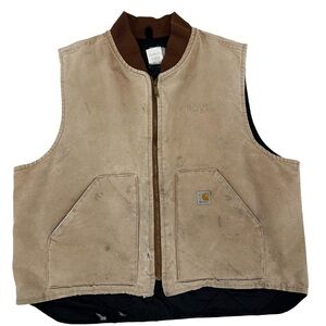 Vintage Carhartt Distressed & faded vest